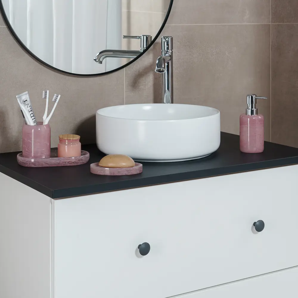 Мыльница Verran Desire розовая для современной ванной 89384130 STLM-1577712 - Вид №8