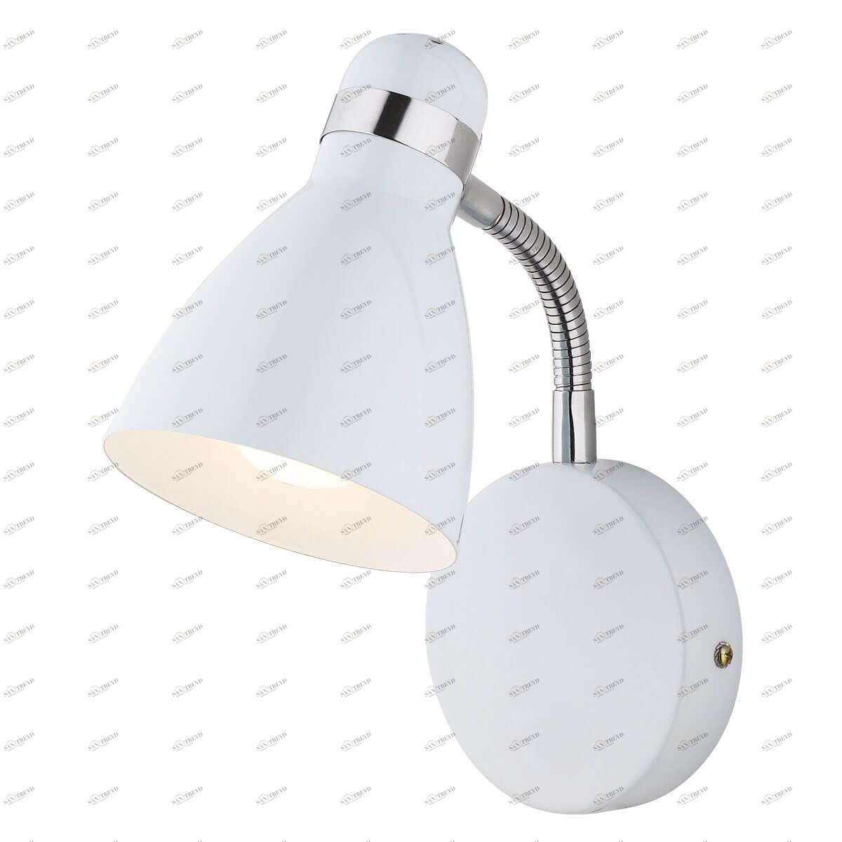 Бра металлическое белое Viktor 105191 MARKSLOJD VIKTOR 00-3927480 Белый 