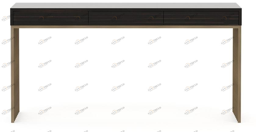 Stylish Club Прямоугольная консоль из фанерованной древесины His Scf.hi01