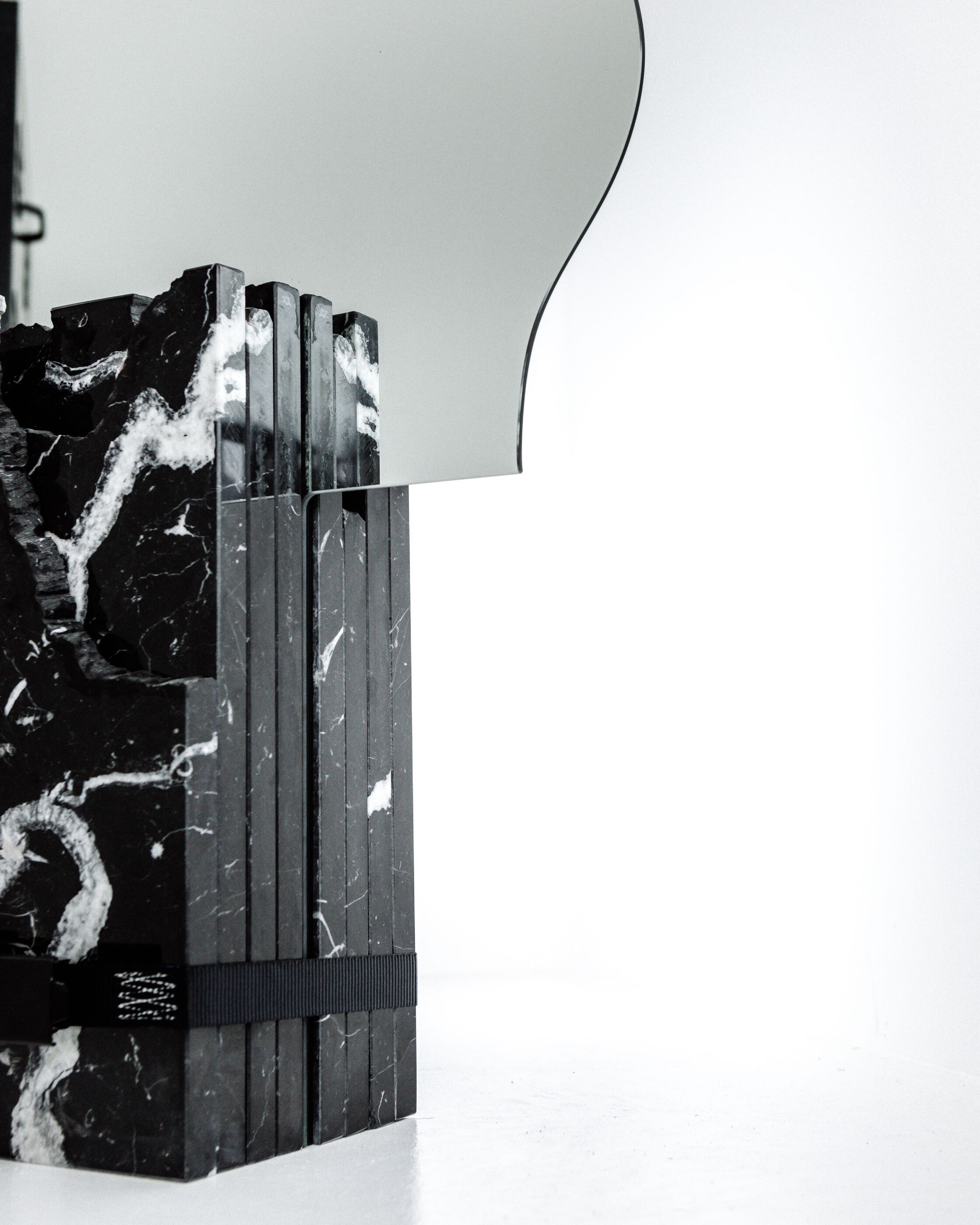 Черное Мраморное напольное зеркало Marquina Pistore Marmi SPROFONDO ARCH-00046209 - Вид №2