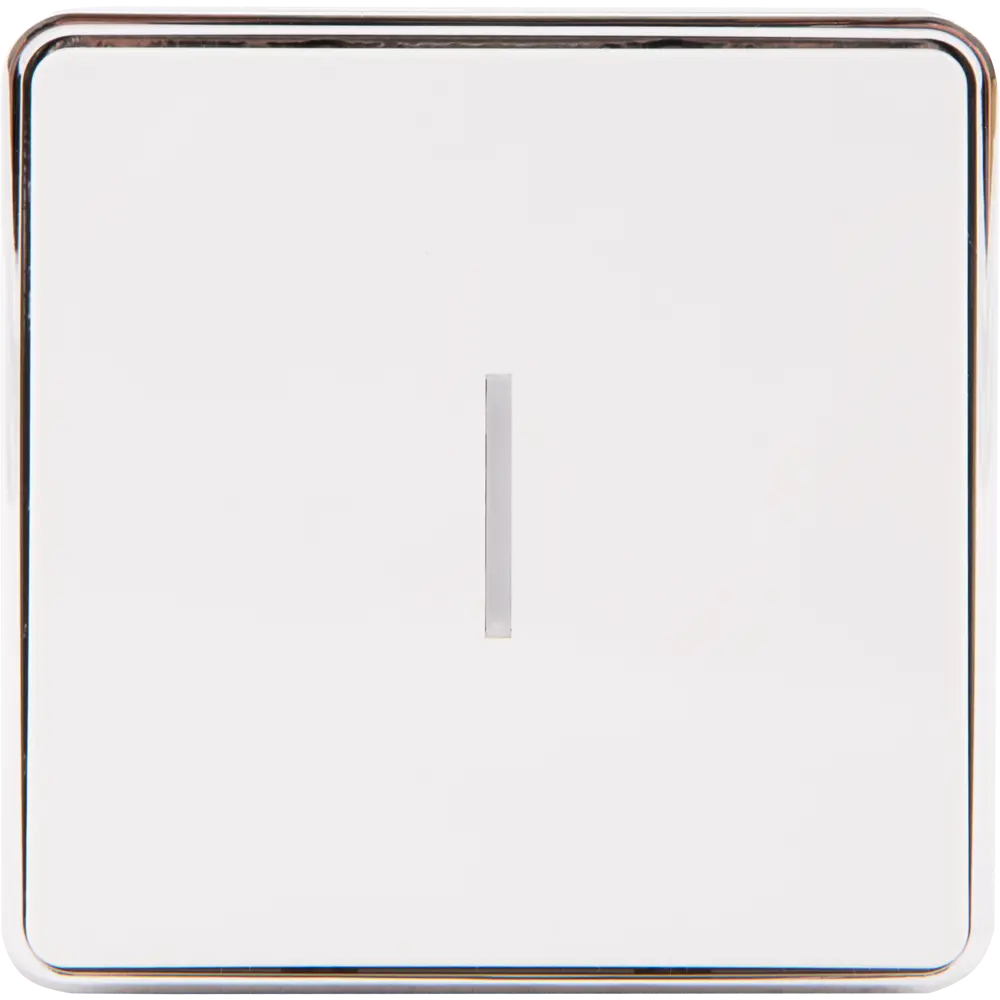 WERKEL Gallant — выключатель накладной с LED-подсветкой, белый 82036805