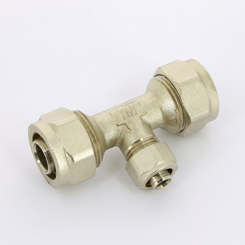 Тройник обжим редукционный HENCO 26х16х26 28261626