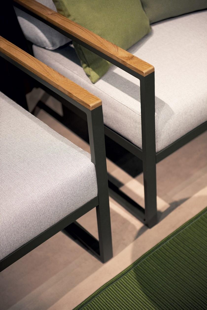 Atmosphera Садовое кресло с алюминиевыми и тканевыми подлокотниками Qubik Qu.pl - Вид №7