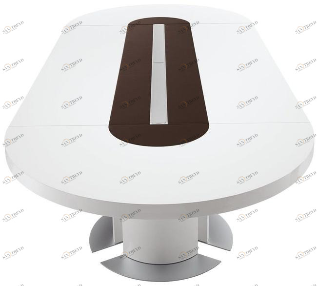 ARTOM by Ultom Овальный лакированный стол для совещаний Tau sun-id-1480971