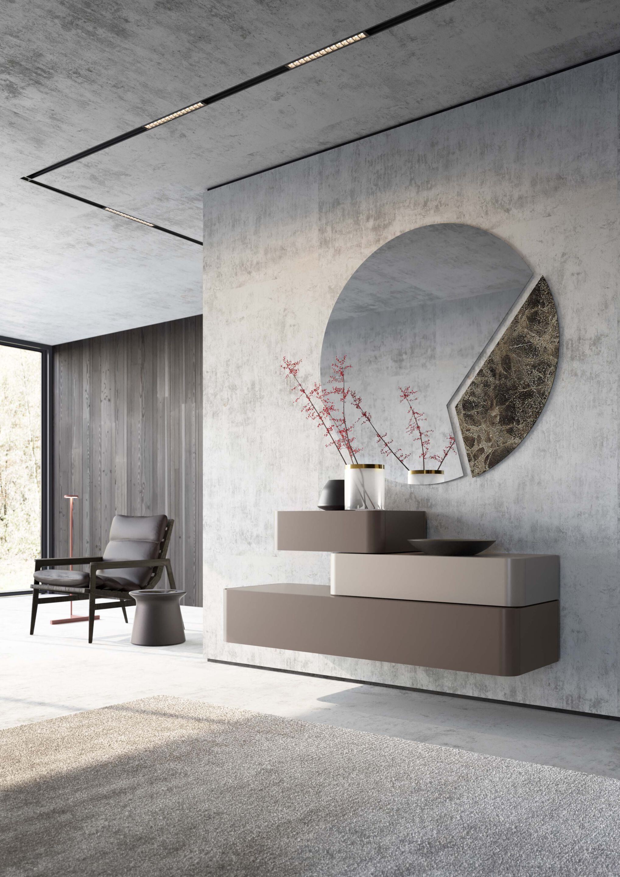 Деревянный подвесной комод Voltan Elite ARCH-00093525 - Вид №2