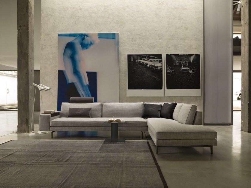 Verzelloni Секционный диван со съемным чехлом из ткани Irving sun-id-1496718 - Вид №2