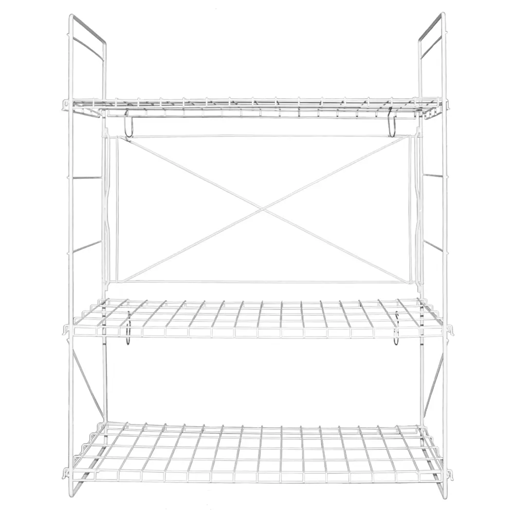 Santreyd — Элегантная металлическая подставка для цветов с полками 86223644 STLM-0067175