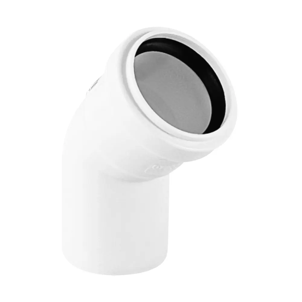 Отвод канализационный 45° малошумный MONLID D50 мм полипропилен STLM-2022767 - Вид №1