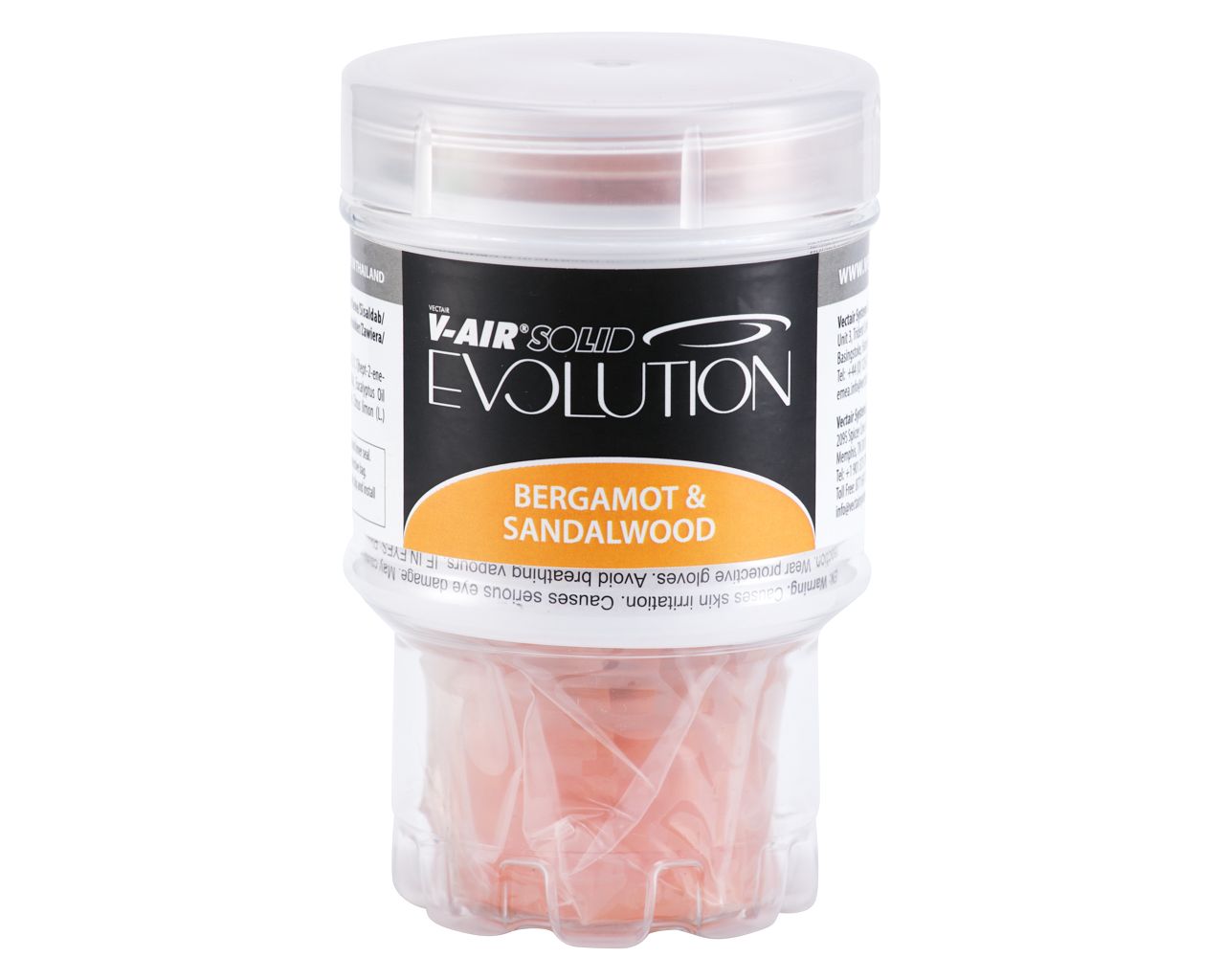 NOS032 Гелевая сменная насадка BERGAMOT & SANDALWOOD для освежителей воздуха Merida 