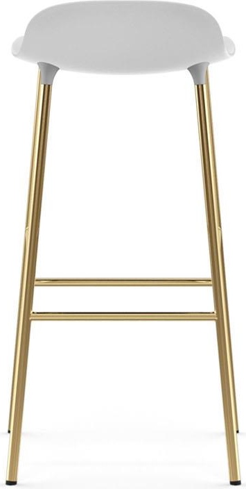 1400936 Barstool 75 cm Латунь Белый Normann Copenhagen Form - Вид №3