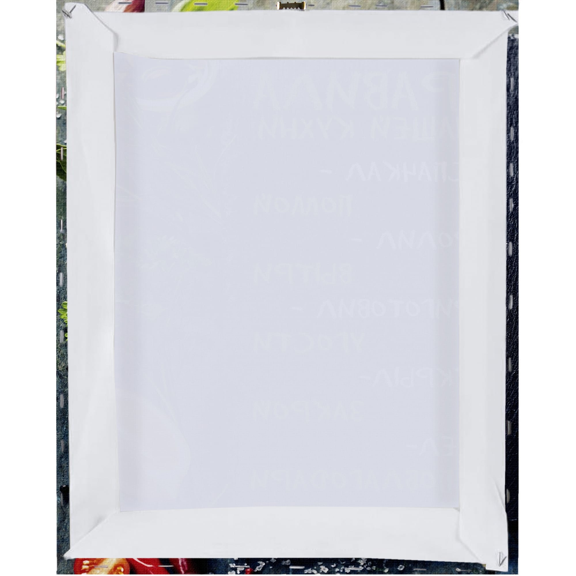 82798039 Картина на холсте «Правила нашей кухни» 40x50 см цвет чёрный Santreyd  - Вид №1