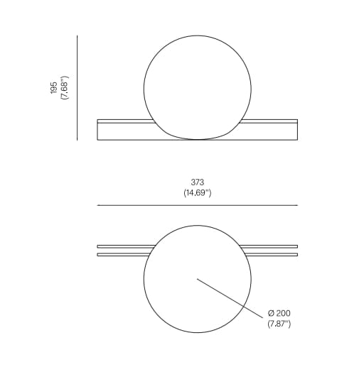 Светодиодная настольная лампа из опалового стекла и матовой латуни Michael Anastassiades REST ARCH-00022720 - Вид №4