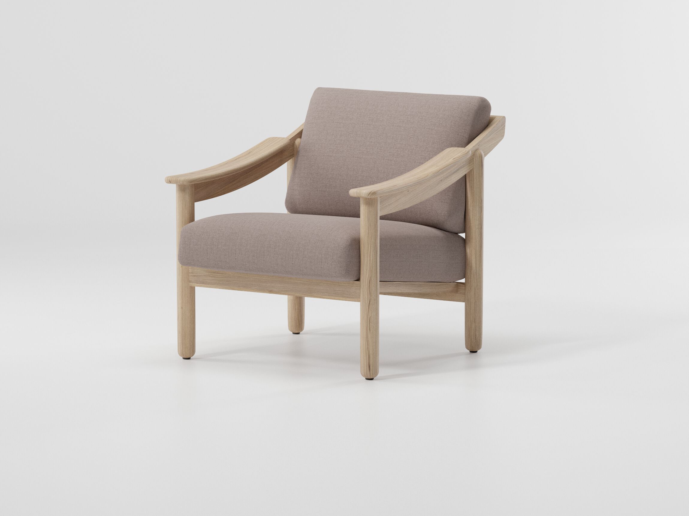 Садовое кресло с подлокотниками Kettal LODEN ARCH-00072448