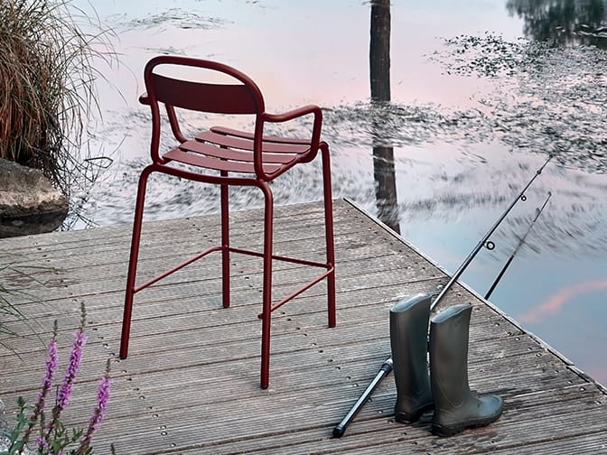 Табурет из листового металла COLOS планка ARCH-00040308 - Вид №1