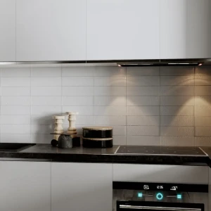 Глазурованный керамогранит Belani Матео 7.5x25 см 0.79 м² цвет белый текстурированный 81990410 STLM-2010589