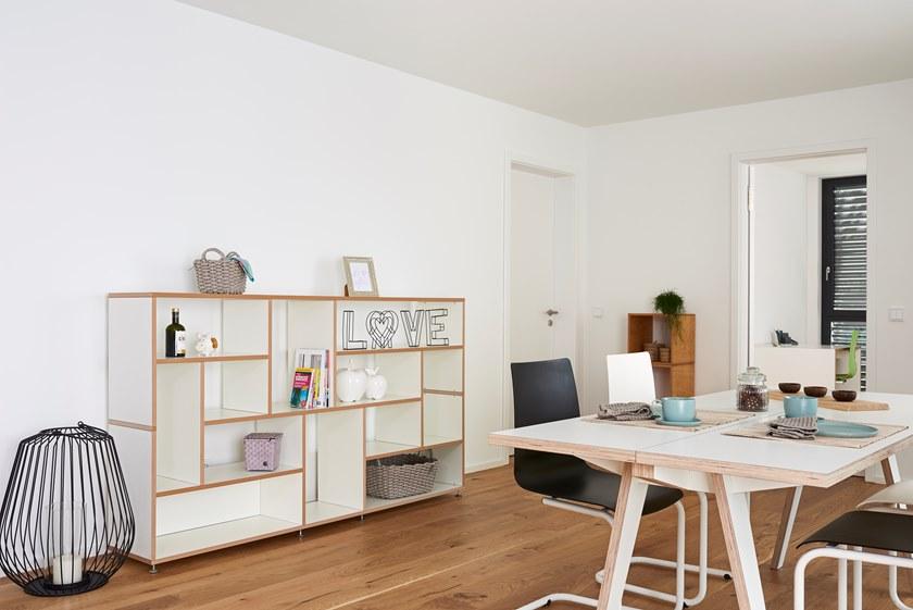 Tojo Möbel Модульный открытый книжный шкаф из МДФ sun-id-1423721 - Вид №9