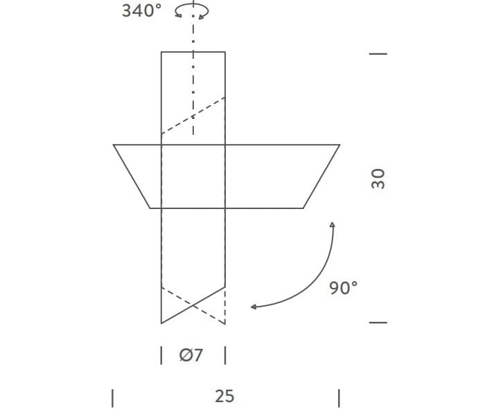Алюминиевый светодиодный потолочный светильник NEMO Tubes ARCH-00071677 - Вид №3