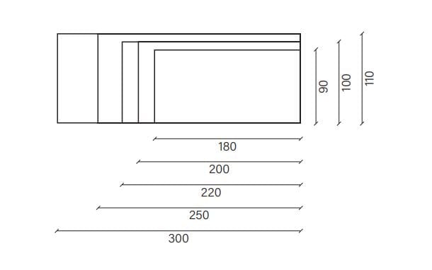 Прямоугольная столешница из дуба Devina Nais Free ARCH-00048604 - Вид №4