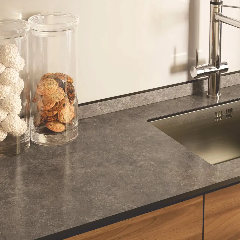 Кухонная столешница Slotex 300x60x1.6 см HPL-пластик цвет вулкано STLM-2054239 - Вид №5