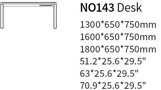 HC28 Cosmo Прямоугольный стол New manhattan No143 - Вид №2