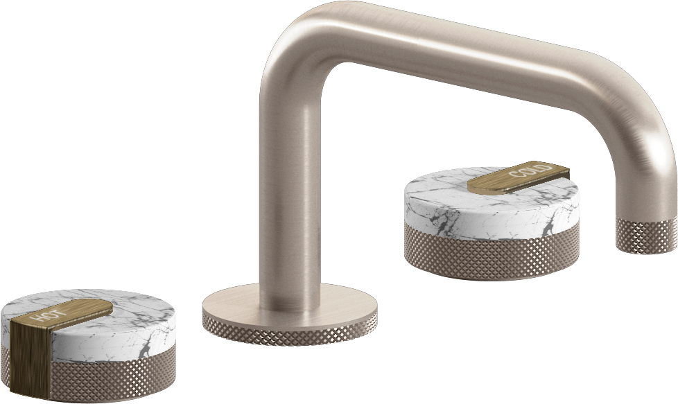 E-11510-R2MW-L1VBB-SN Смеситель для умывальника на 3 отвертия GRAFF MOD+