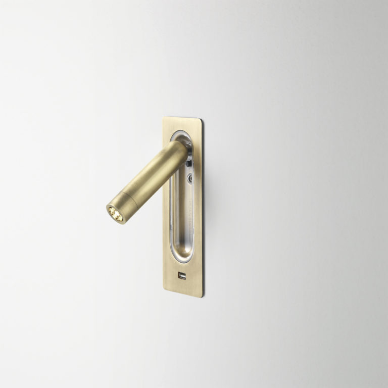 094992 Бра mini бронзовое Marset Ledtube  - Вид №1