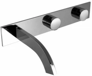 NOKEN Смеситель для мойки настенный с тарелкой Giro