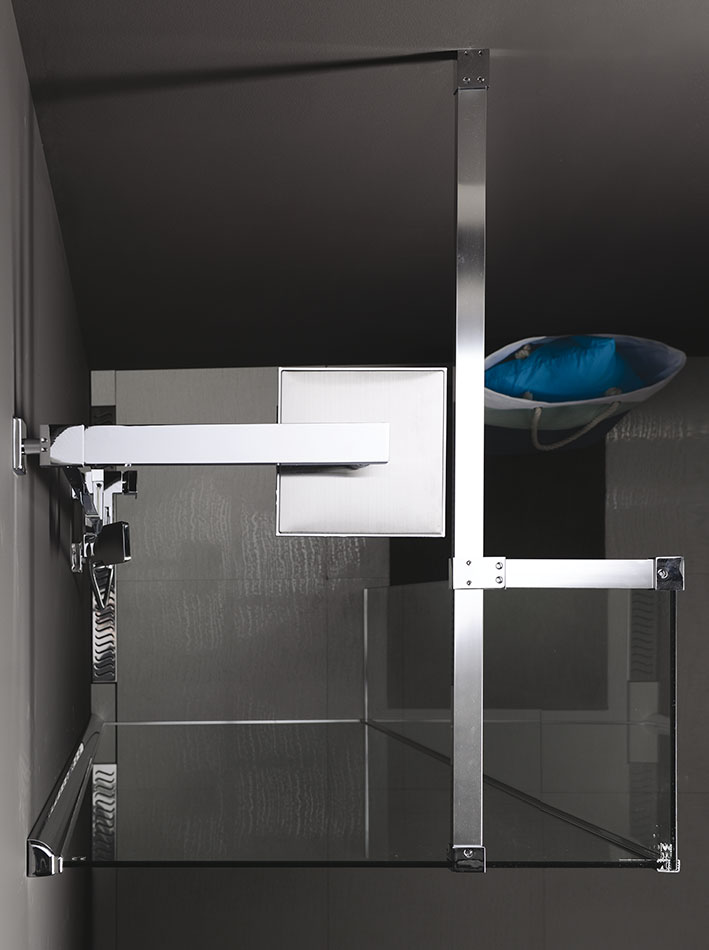 MS2B-80L Polysan Душевые ширмы MODULAR SHOWER  - Вид №3