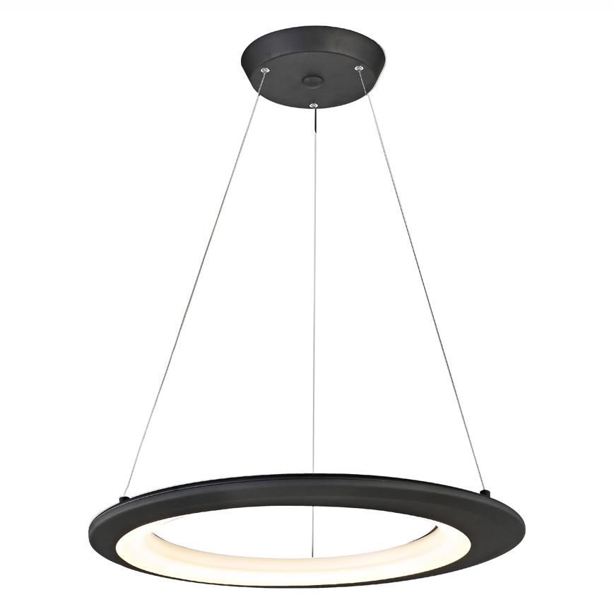 Подвесной светодиодный светильник Donolux DL18558/01 D650 SB DONOLUX ДИЗАЙНЕРСКИЕ, DL18558 073016 Белый;черный  - Вид №1
