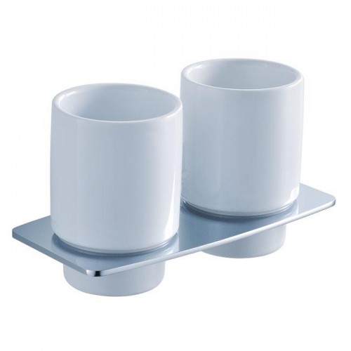 Пара керамических стаканов Fortis KEA-13316CH krausru  - Вид №1