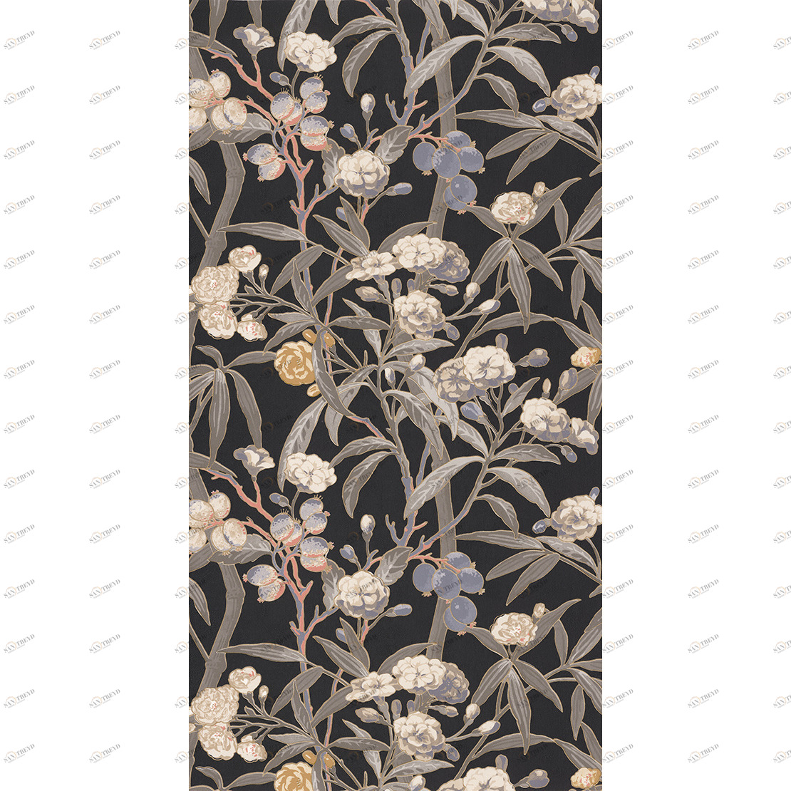 Рулон обоев CUBA CBBA84339535. Основа нетканый винил Casadeco