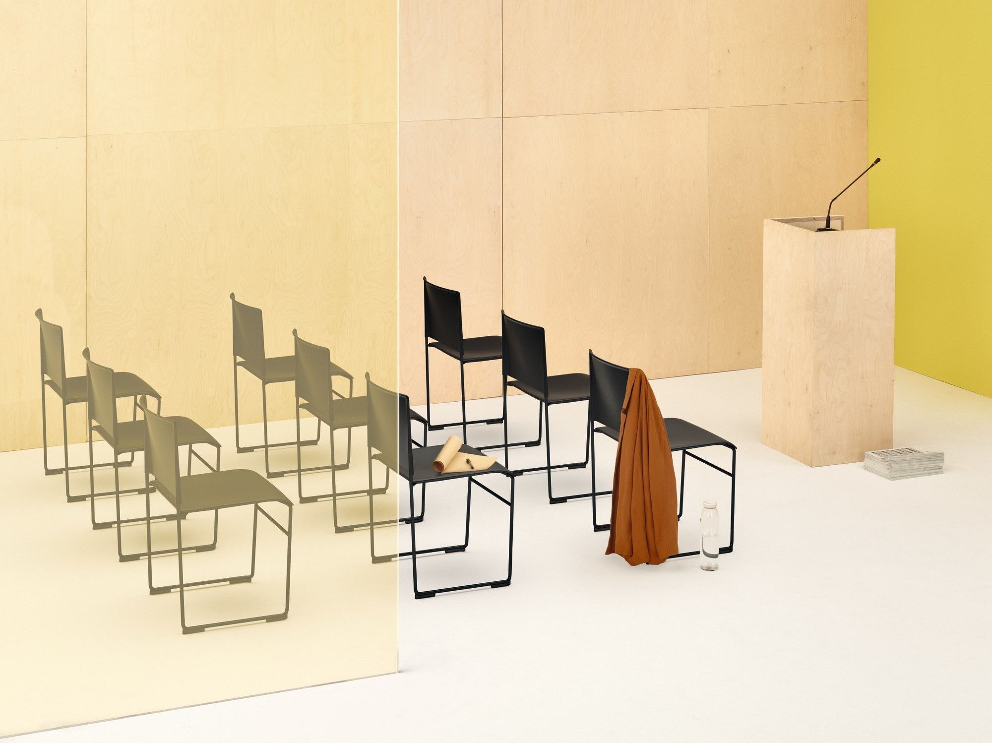 Пластиковый штабелируемый стул для конференций Arper Стейси ARCH-00050443 - Вид №6