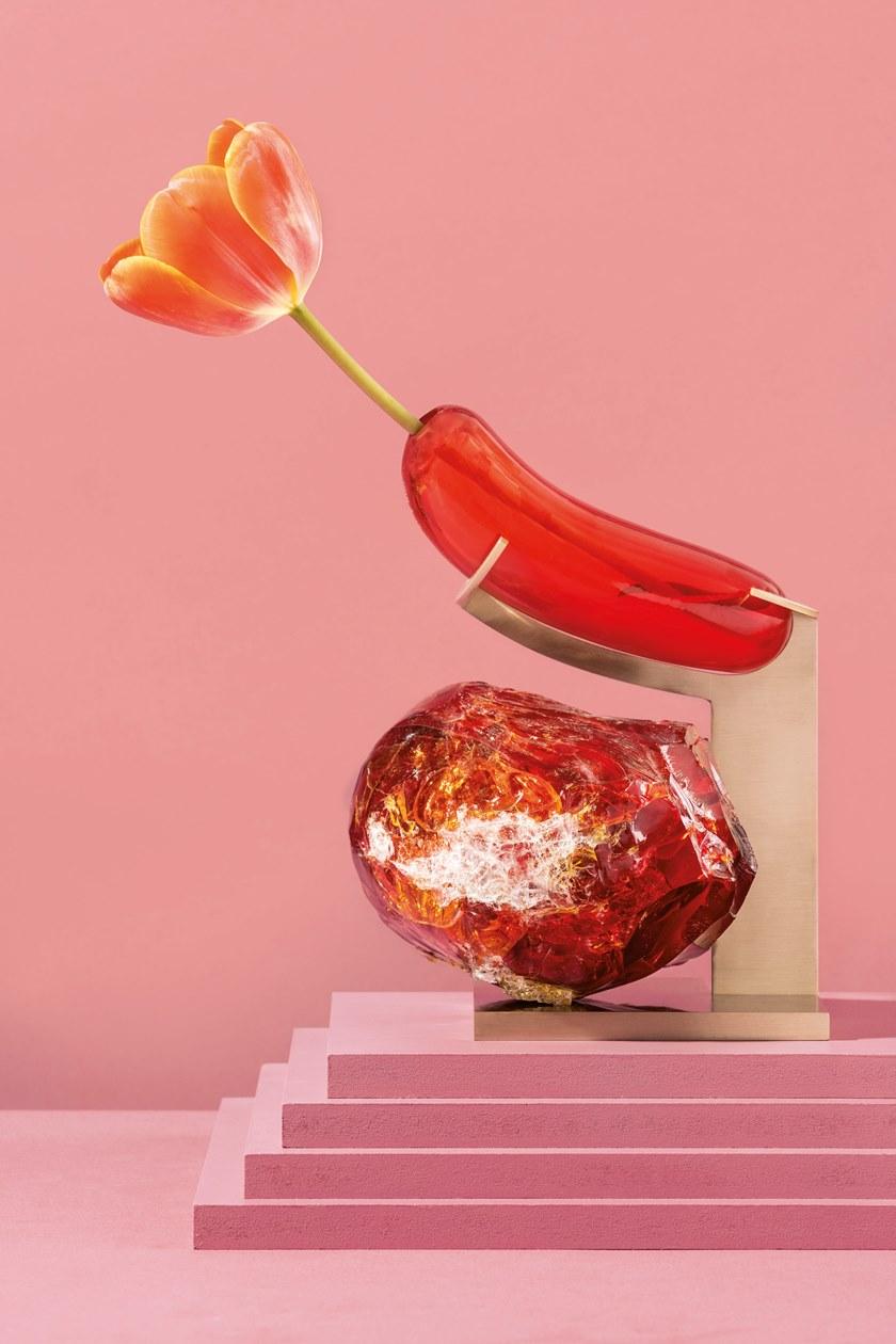 Visionnaire Ваза из стекла и латуни sun-id-1512483 - Вид №3