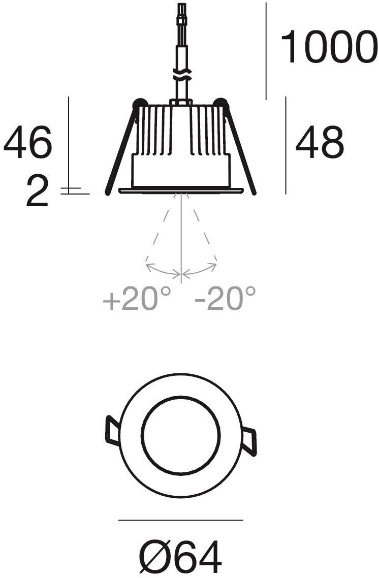 Linea Light Group Встраиваемый алюминиевый светодиодный уличный светильник Orma sun-id-1362205 - Вид №5