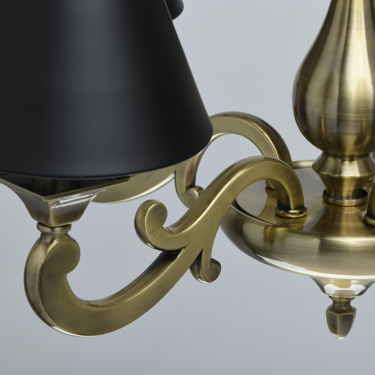 Подвесная люстра MW-Light Принстон 1 694010305 MW-LIGHT ДИЗАЙНЕРСКИЕ, ПРИНСТОН 187741 Черный  - Вид №2