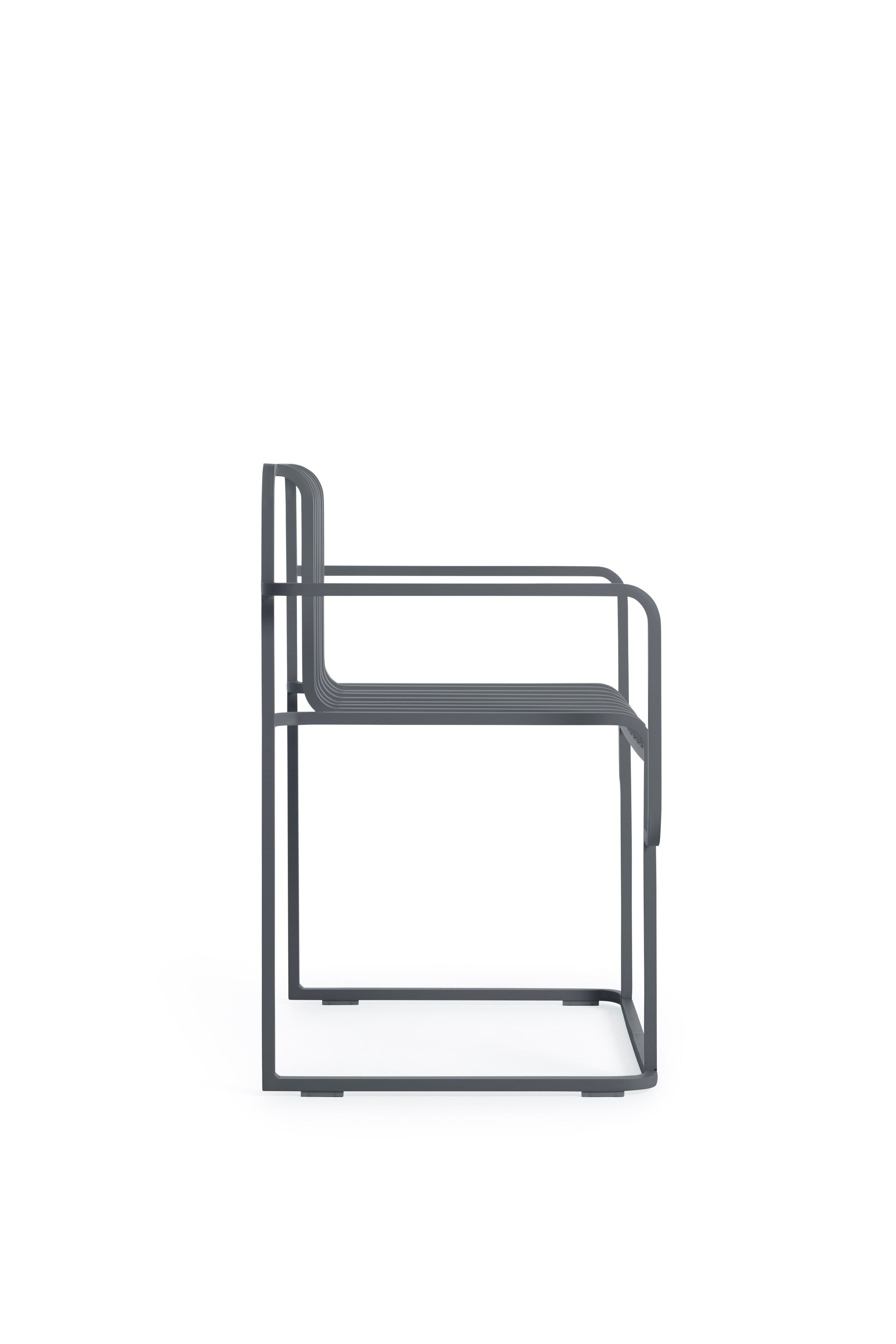 Алюминиевый стул с подлокотниками Diabla гриль ARCH-00143391 - Вид №20