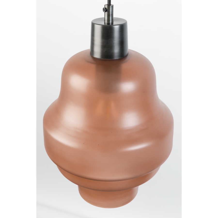 Лампа подвесная Rose рыже-коричневая White Label Living 5300132 - Вид №5