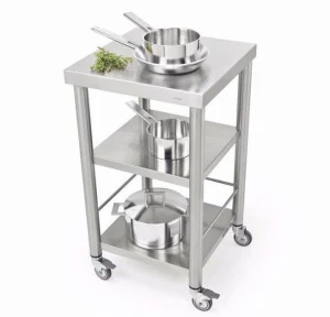 JOKODOMUS Отдельностоящий кухонный модуль из нержавеющей стали Auxilium