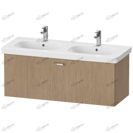 XB607305252 XBase Тумбочка подвесная Европейский дуб, декор Duravit 