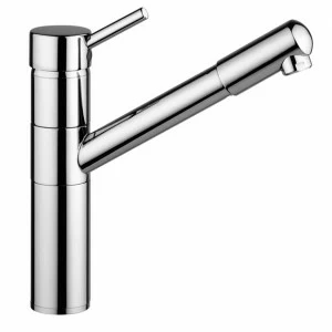 Латунь. 79. Выдвижной кухонный смеситель Quadrodesign