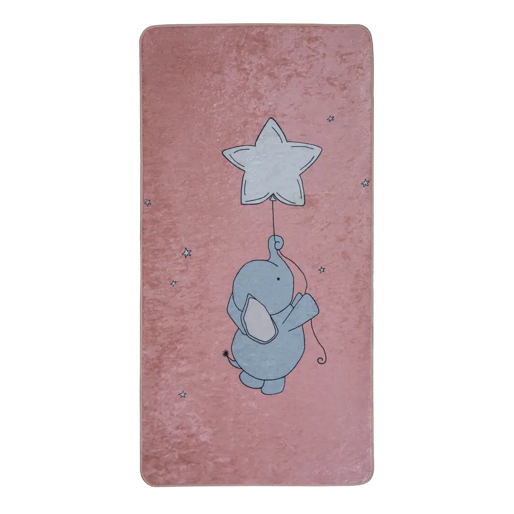 Ковёр «Kids Dream 01» 0.7х1.4 м цвет розовый BOYBO TEKSTIL STLM-2114009