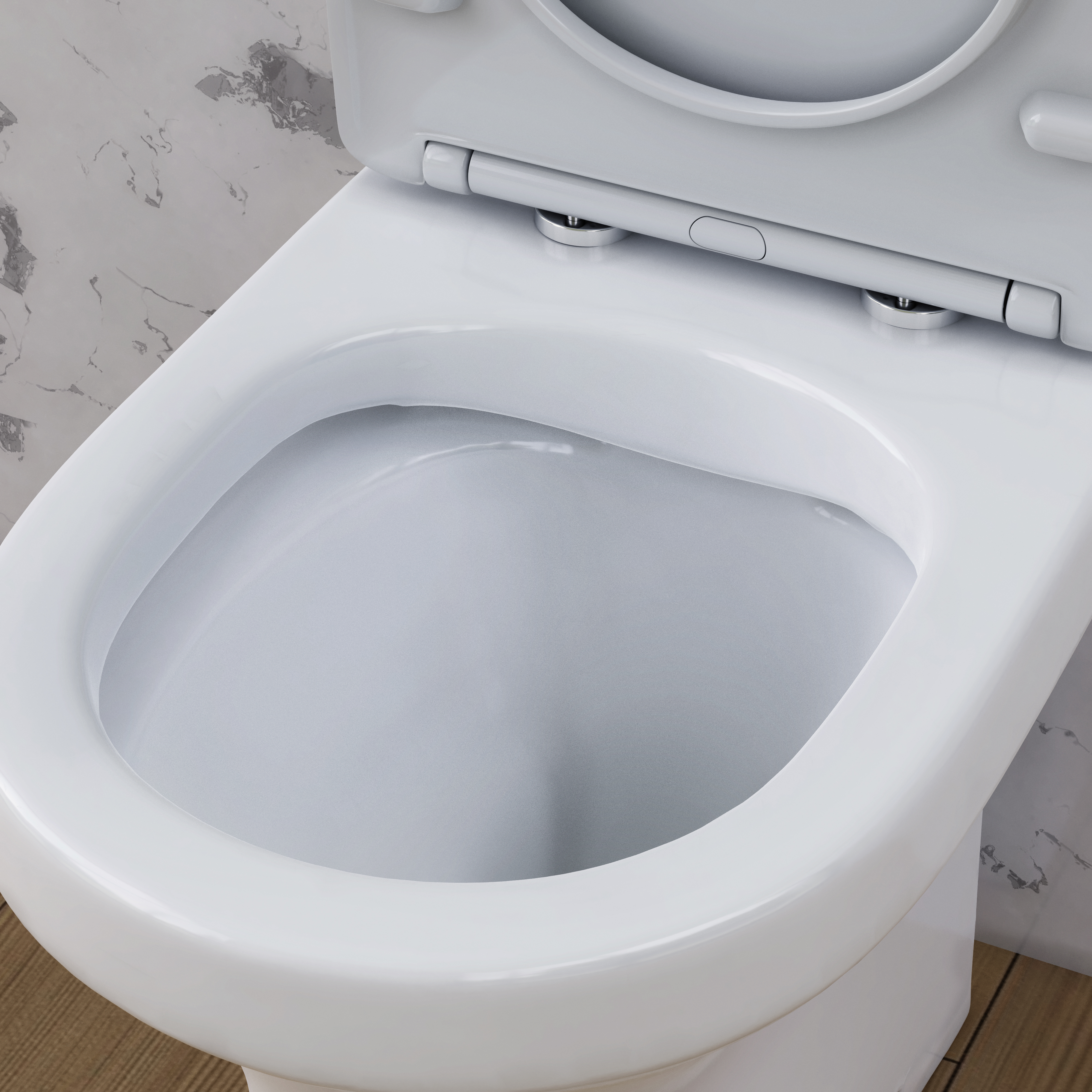 DX35C8600SC унитаз-компакт безободковый с сиденьем микролифт Damixa Skyline - Вид №5