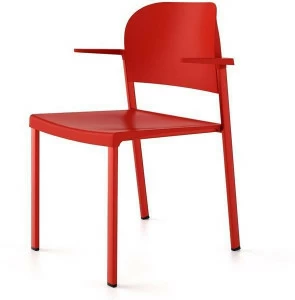 IBEBI Стул из полипропилена штабелируемый с подлокотниками Bio