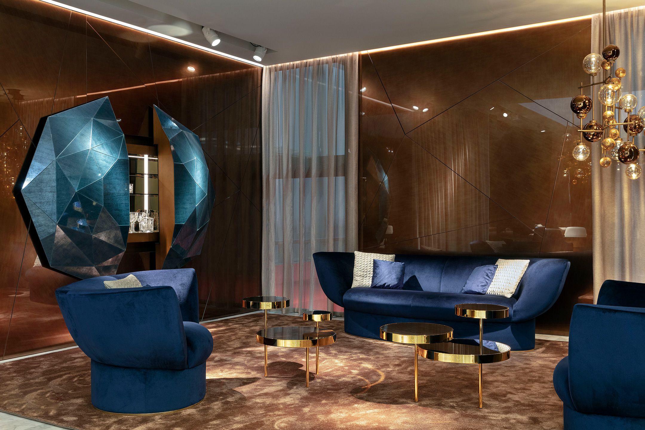 Бархатное кресло с подлокотниками Sicis ARCH-00011098 - Вид №1