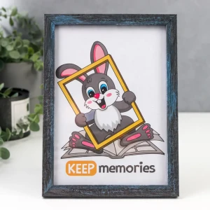 90334935 Рамка Keep memories 5367318, 15x21 см, пластик, цвет серый STLM-0814222