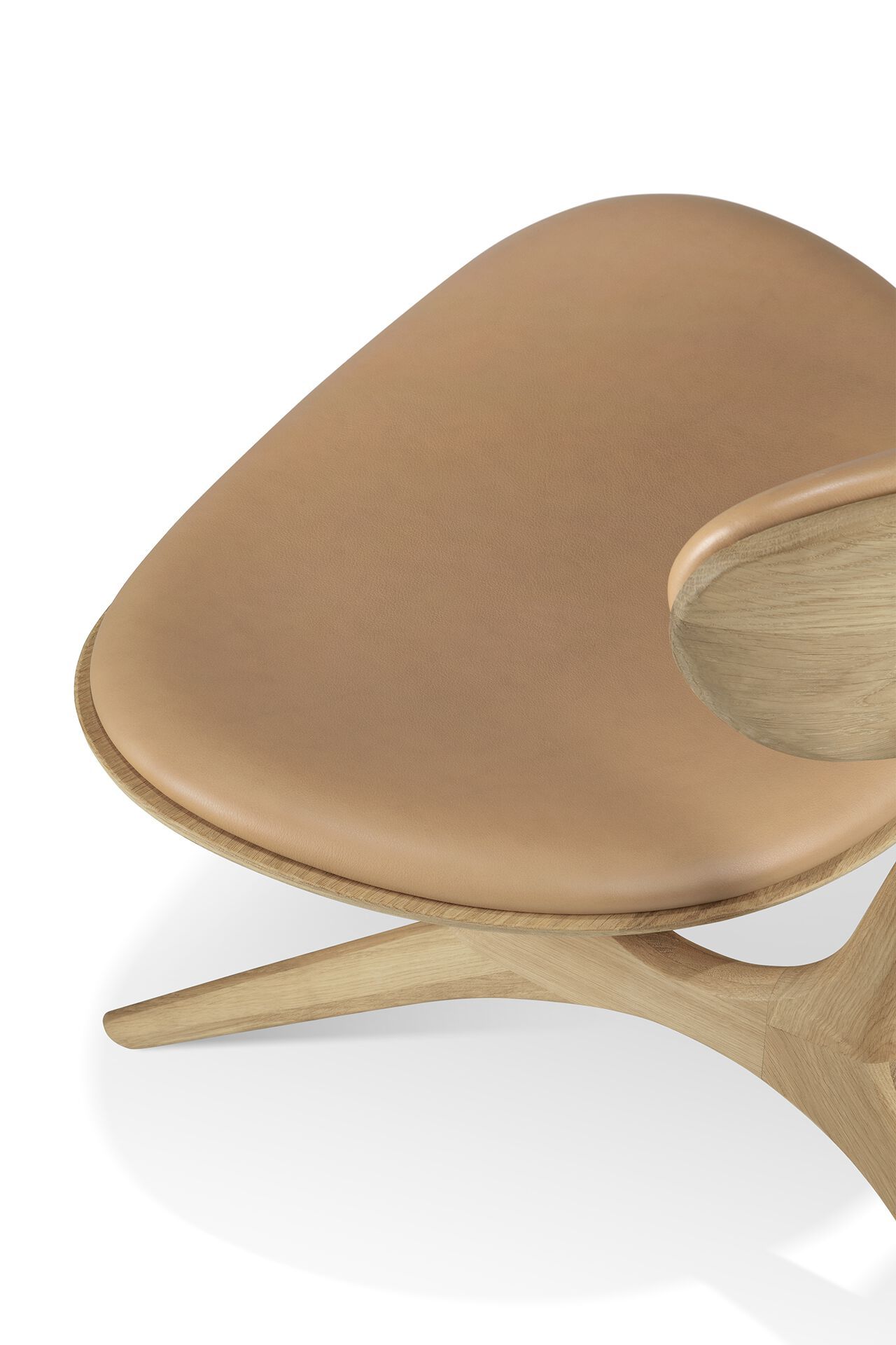 Кресло из дерева и кожи Ethnicraft Eye ARCH-00026532 - Вид №4