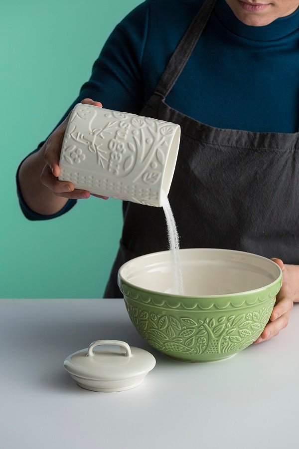 Банка с крышкой для сахара белая In the Forest MASON CASH  00-3871154 Белый  - Вид №1