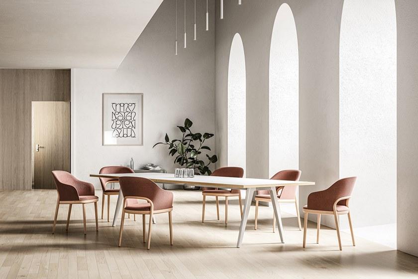 Thonet Прямоугольный стол для совещаний 1500 1510 sun-id-1465921 - Вид №1