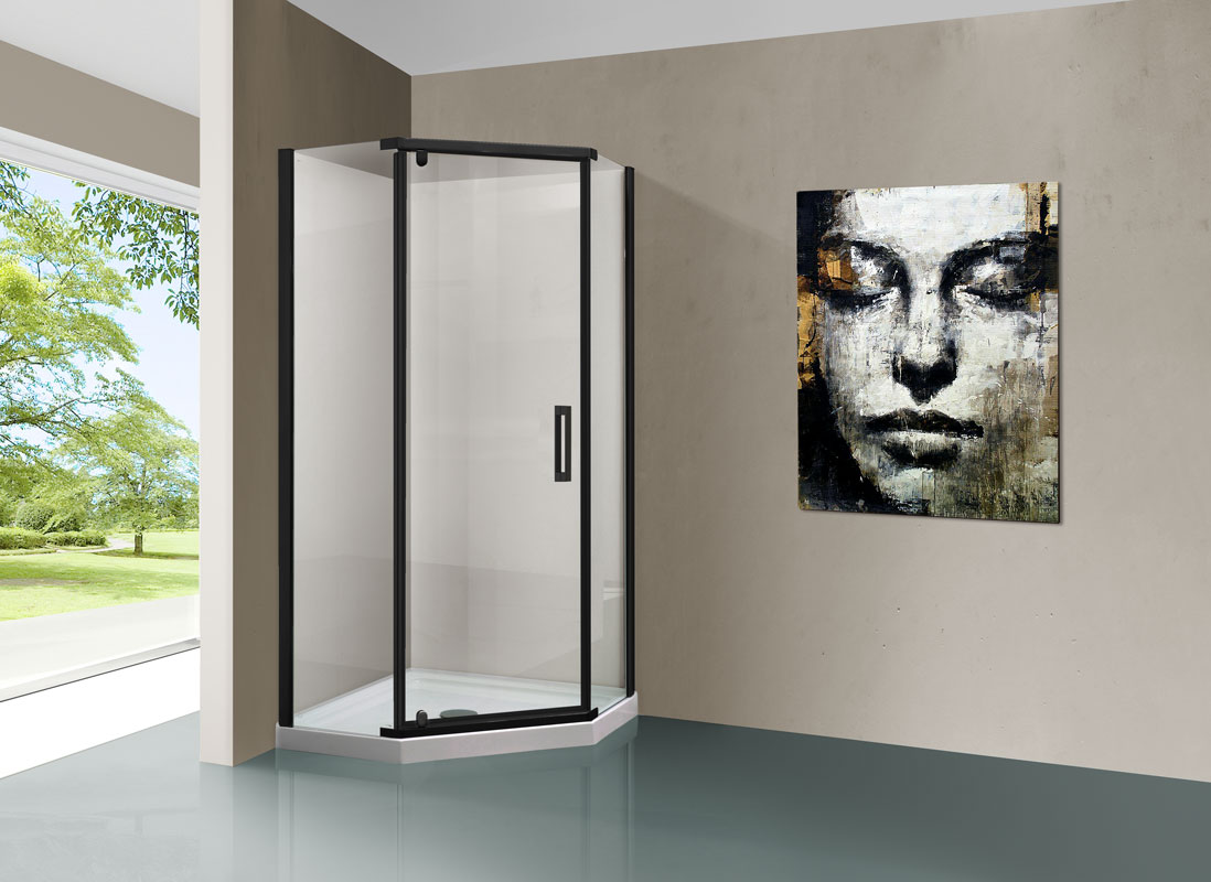 VSP-1S900CLB Душевой уголок Vincea Stresa Santreyd - Вид №1