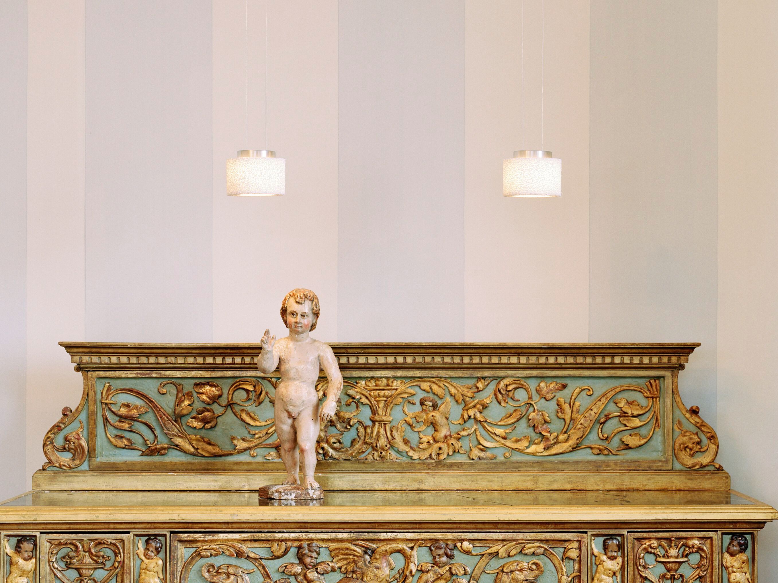 Стеклокерамический светодиодный подвесной светильник serien.lighting РИФ ARCH-00115507 - Вид №7